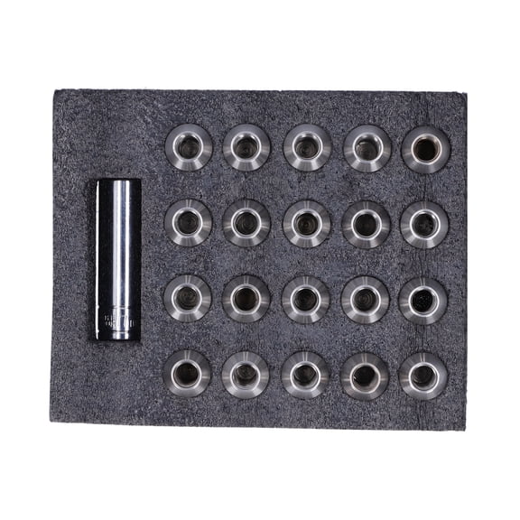 YAHHU 20pcs Wheel Lug Nuts M12x1.5 Thread 1.8 inches / 45.7 mm Height T304 Stainless Steel for Car Modification Universal Fit Anti-Rust High Performance Automotive Replacement Parts Silver