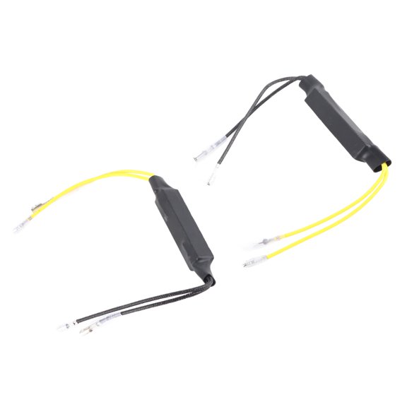 YAHHU 21W Motorcycle Turn Signal Indicator Light LED Load Resistor Decoder Fix Error Accessories