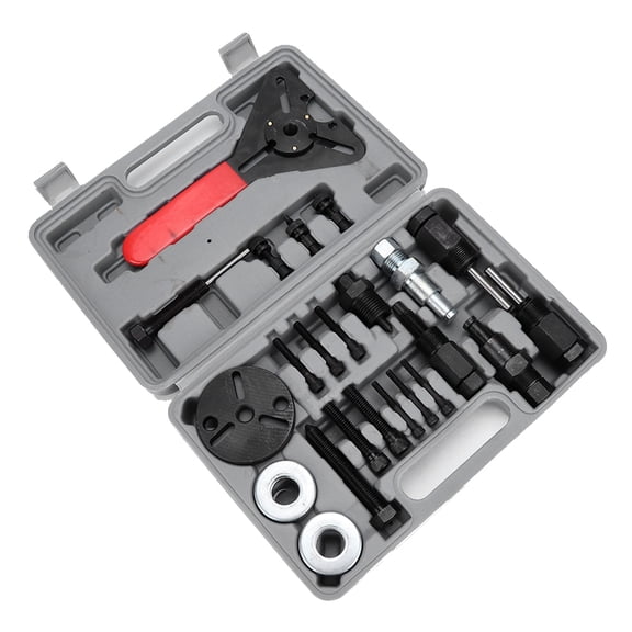 YAHHU 23 Pcs A/C Compressor Clutch Remover Tool Kit Hub Puller Auto Tools (11.02 inches / 28 cm)