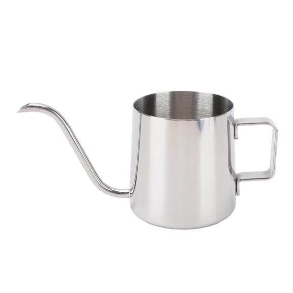YAHHU 240ml 304 Stainless Steel Gooseneck Pour Over Kettle Precision Flow, Easy Clean, Portable for Coffee, Tea & Camping