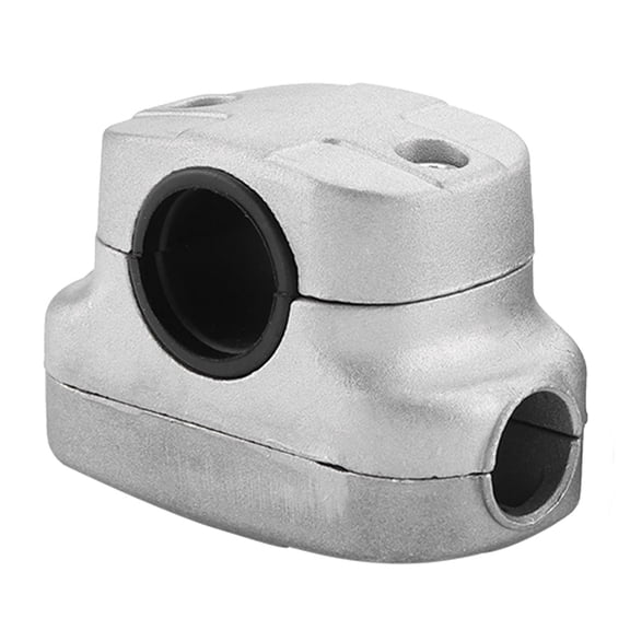 YAHHU 26mm Handle Holder Fix Bracket Clamp for Strimmer Trimmer Brush Cutter Tube, Universal Lawn Mower Handle Clamp Replacement Part (2.4 x 3.5 inches / 60 x 89 mm)