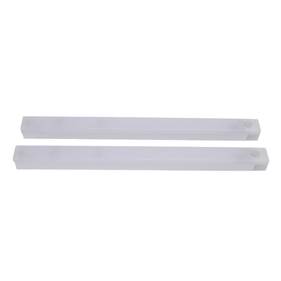 YAHHU 2PCS Motion Sensor Light USB Rechargeable Battery Operated 21 LED Cabinet Lights Strip for Wardrobe Cupboard, Under Counter Lighting for Kitchen, Stairs, Hallway, 14.56 inches / 37 cm