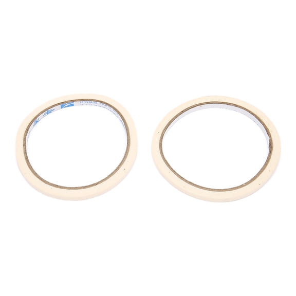 YAHHU 2PCS Nail Art Adhesive Tape, 0.2 inches / 0.5cm Width Striping Line for DIY Nail Design, Professional Salon and Home Manicure Decor Accessories, 55.77 ft / 17m Length, Multicolor