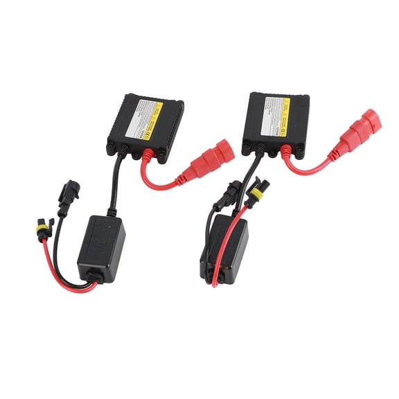 YAHHU 2Pcs 12V 55W Universal Digital DC Ballast Replacement Conversion Kit (7.08 inches / 18 cm)