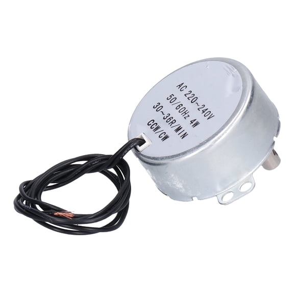 YAHHU 2Pcs AC Motor Synchronous CW/CCW Direction Mini Electric Machinery Parts 220-240V 30-36R/MIN 4W[cite: 1]