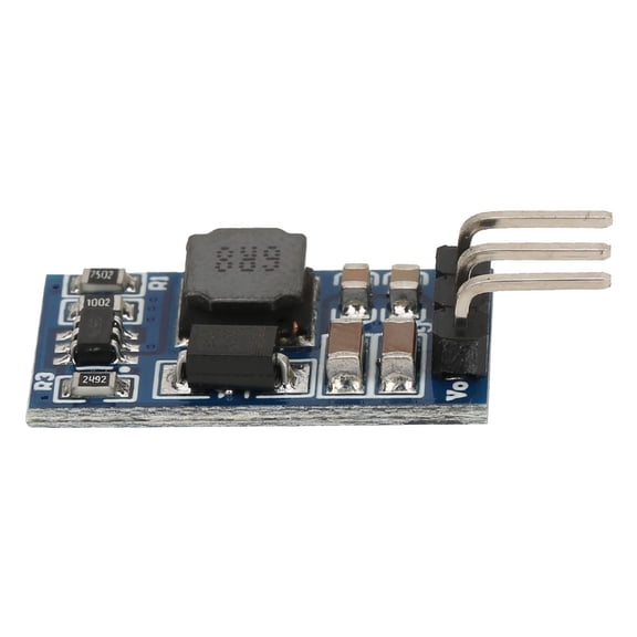YAHHU 2Pcs DC to DC Step Up Module Boost Converter for LED Motor 7W 2.6V-5.5V to 5V 6V 9V 12V Regulator with Pin (0.83 inches / 21 mm)