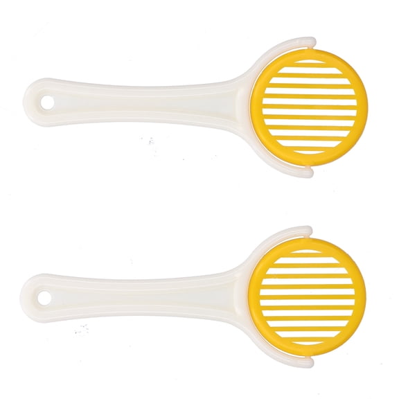 YAHHU 2Pcs Handheld Bee Queen Cage Plastic Catcher, Apiculture Accessory Tools for Outdoor Beekeeping, 6.89 inches / 17.5 cm