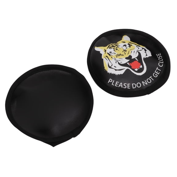YAHHU 2Pcs RC Car Tire Cover Spare Tire Cover 1/10 Scale PU Leather for Traxxas Remote Control Vehicles (115-120mm / 4.5-4.7 in)