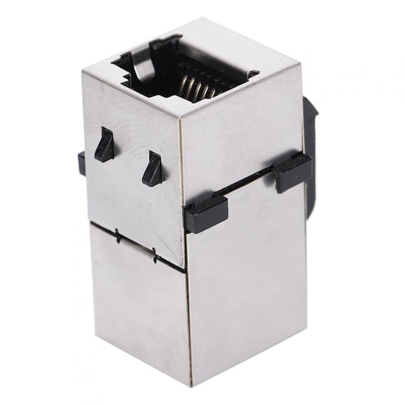 YAHHU 2Pcs RJ45 Cat6 Shielded Module Straight Through Wire Network Cable Information Connector
