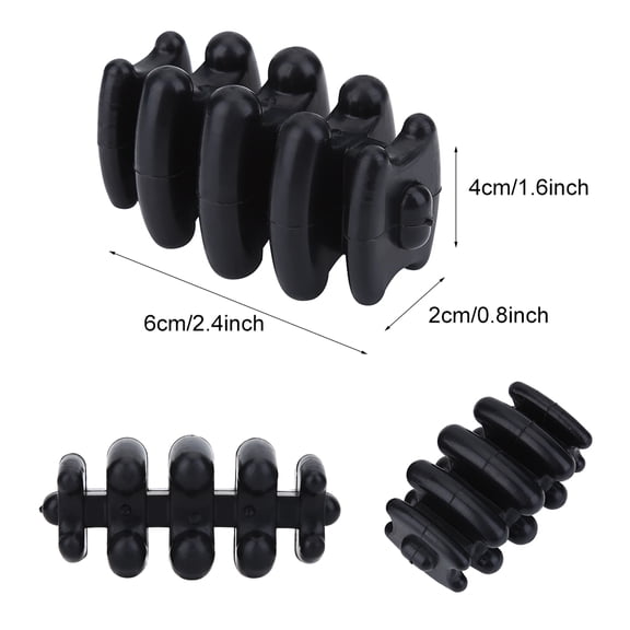 YAHHU 2Pcs Rubber Archery Shock Absorber Vibration Dampener Compound Bow Stabilizer, Black