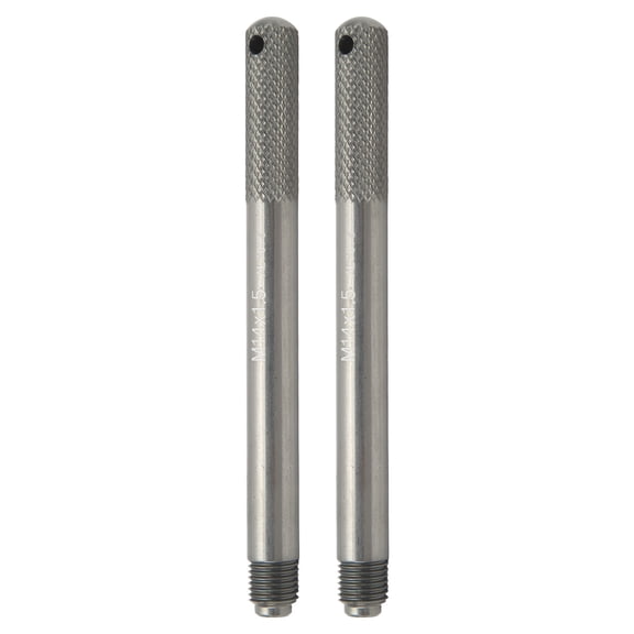 YAHHU 2Pcs Wheel Alignment Pin Set Rim Stud Guide Tool Automotive Tire Repair M14 x 1.5 Universal