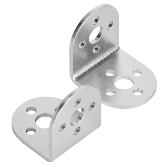 YAHHU 2pcs Aluminum L Shape Bracket Heavy Duty 90 Degree Angle Support 1.06 x 1.26 x 1.26 inches for Structural Engineering Projects