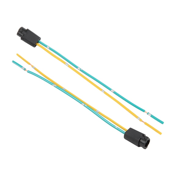 YAHHU 2pcs Bulb Base 12V Heat Resistant T5 LED Light Bulb Sockets with Wire for Vehicles 4.7 inches / 12 cm[cite: 1]