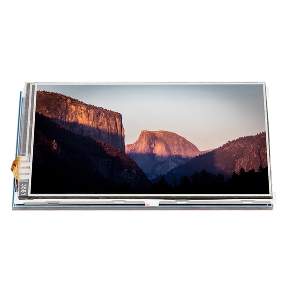 YAHHU 3.5 Inch / 8.89 cm 480x320 Colorful TFT LCD Resistance Touch Screen Display for Raspberry Pi Monitor