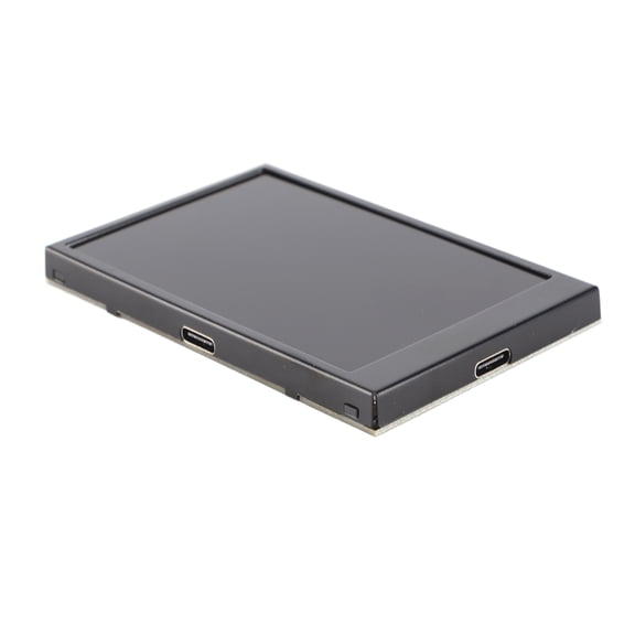 YAHHU 3.5 inches / 8.89 cm IPS USB Screen Full Viewing Angle Secondary Screen USB Mini Monitor for RPi Multi Theme Energy Saving Portable Display for Desk