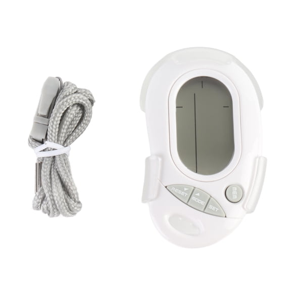 YAHHU 3D Motion Pedometer  7Day Memory, Step/Calorie/Distance Tracking, 12/24Hour Display, Compact & Portable