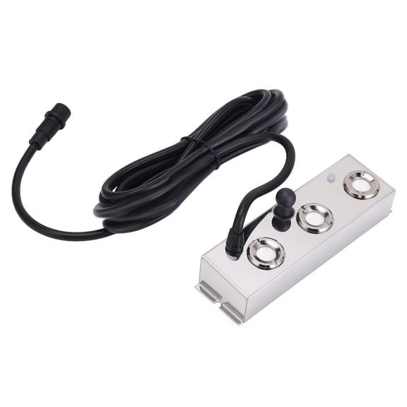 YAHHU 3Head Ultrasonic Fogger Humidifier, 3Meter Cable, 36V, LowNoise, IP67 Waterproof, Stainless Steel, 1500mL