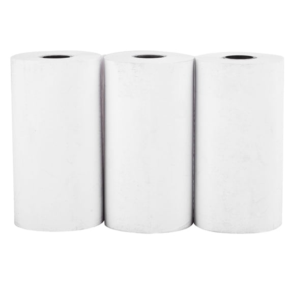 YAHHU 3-Pack BPA-Free Thermal Receipt Paper Rolls Waterproof 2.25 Inches / 57mm Printer Paper