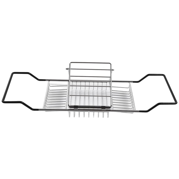 YAHHU 304 Stainless Steel Retractable Bathtub Rack Adjustable, Removable Stand for Hotels & Home Bathrooms
