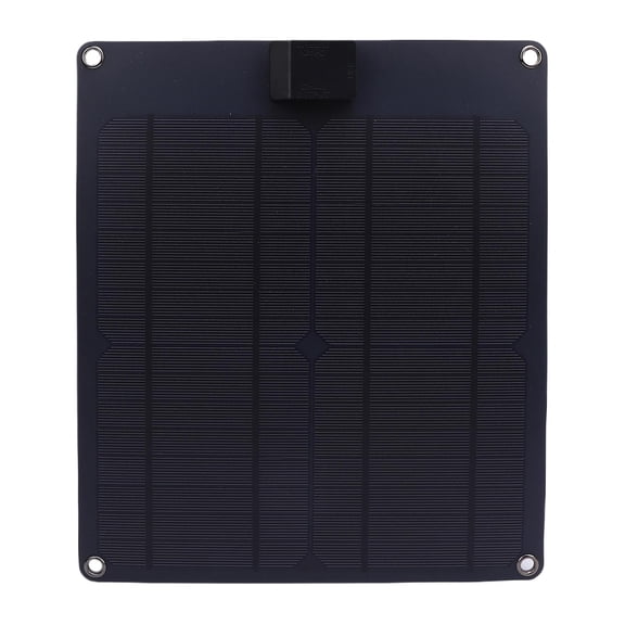 YAHHU 30W 12V Portable Solar Battery Charger Maintainer IP67 Waterproof USB Trickle Charger Kit for Car Boat RV Trailer
