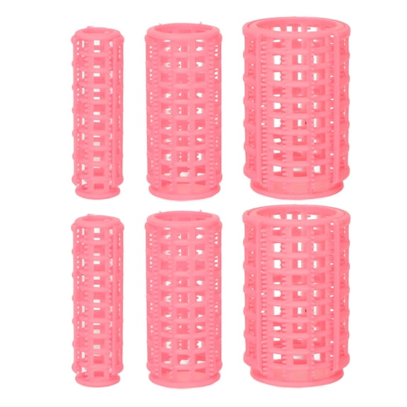 YAHHU 30pcs Professional Hair Rollers Set, Self Grip Hair Curlers Styling Tool for Thick Thin Hair, Assorted Sizes Large Medium Small, Multicolor (5.9 inches / 15 cm Length)