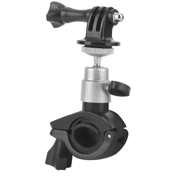 YAHHU 360 Degree Rotatable Bike Handlebar Mount Holder Accessories for DJI OSMO Action Camera with Detachable Base Mount and Screw for Cycling - 3.94 inches / 10 cm