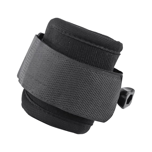 YAHHU 360 Degree Rotation Wrist Strap Band Mount Holder with Long Screw for GoPro Hero 1 2 3 3+ 4 Action Cameras Breathable Fabric Outdoor Sports Accessories Black