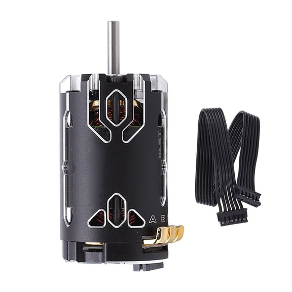 YAHHU 380 V2S Sensored Brushless Motor 10.5T 250W RC Supersonic Motor for 1/12 1/14 Scale Remote Control Car Vehicle Upgrade Parts Replacement High Performance Racing Engine Component[cite: 1]