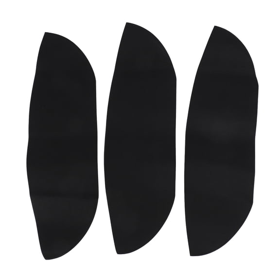 YAHHU 3PCS 30 Inches Planter Basket Liner Felt Fabric Window Box Replacement for Hanging Plant Flower Garden Fence Black (30 in / 76 cm) Patio Planters
