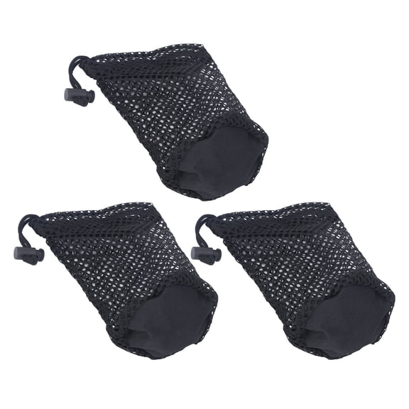 YAHHU 3Pcs Golf Mesh Bag Nylon Golf Ball Net Bag Utility Accessory Organizer for 12 to 16 Balls