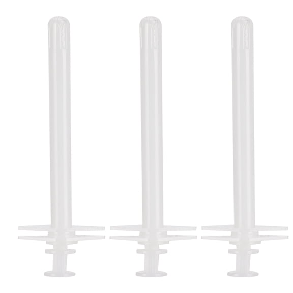 YAHHU 3Pcs Premium Pet Medicine Feeder & Nursing Syringe for Small Dogs and Cats - Reusable Liquid Medication Dispenser, Milk Powder Feeding Tool, and Water Dropper Supply (5.9 inches / 15 cm)