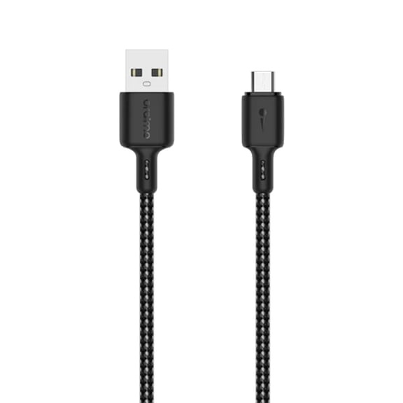 YAHHU 4.92 ft (1.5M) Premium Nylon Braided Micro-USB Charging and Data Sync Cable, 2.1A High-Speed Cord for Android Devices, Tablets and Speakers, Tangle-Free Heavy Duty Replacement Wire, Black