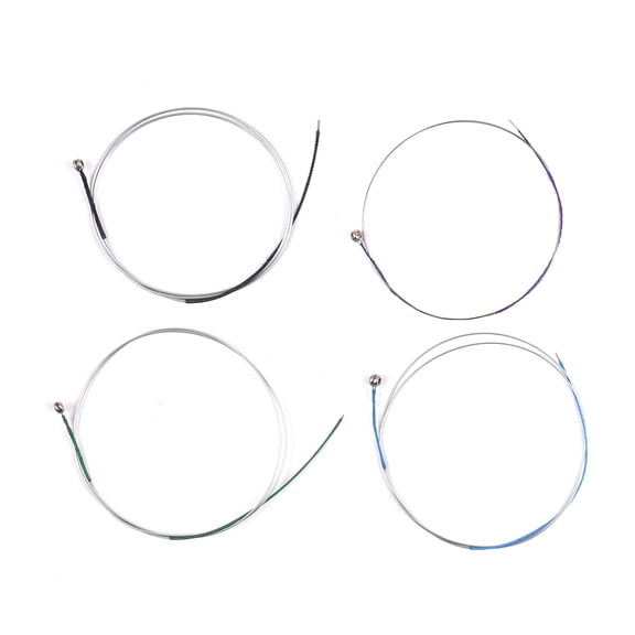 YAHHU 4 PCS Violin Strings for 1/2 Violins Magnesium Aluminum Wound Universal Full Set (G-D-A-E) Fiddle String Replacement Parts