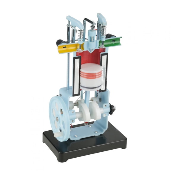 YAHHU 4-Stroke Diesel Engine Model Kit Physics Mechanics Experiment Teaching Instrument for Middle School Educational Demonstration