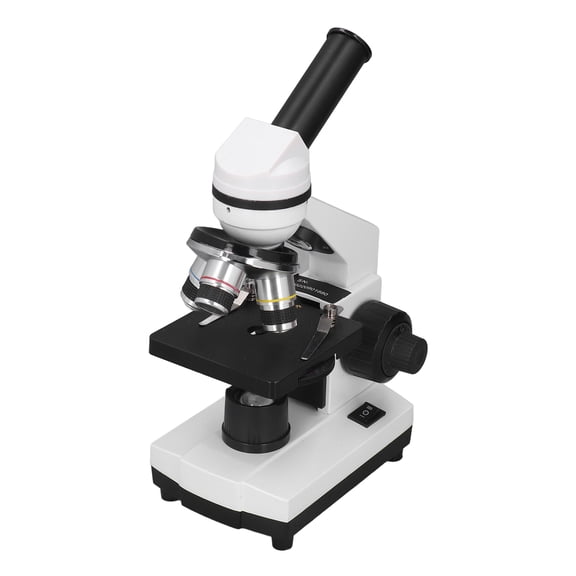 YAHHU 40X-640X Monocular Biological Compound Microscope for Education and Laboratory with US Plug