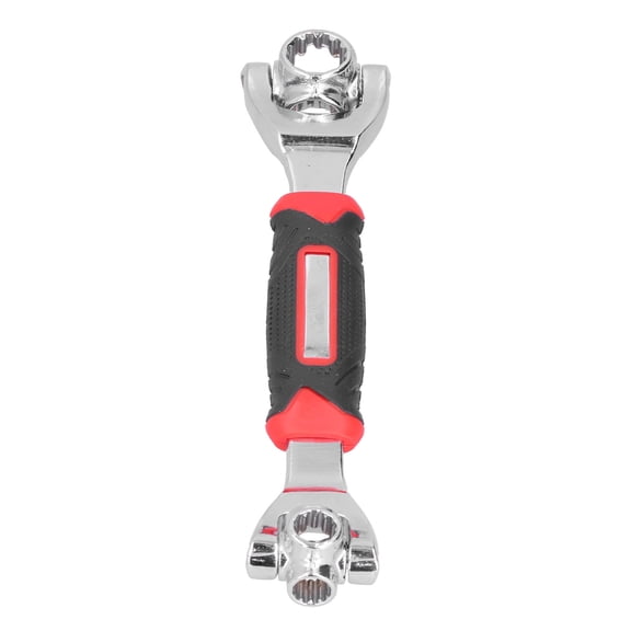 YAHHU 48 in 1 Socket Wrench Universal Multifunctional Spanner Tool, 360 Degree Rotating Head, Carbon Steel Heavy Duty Repair Tool Set for Household, 10 inches / 25.4 cm