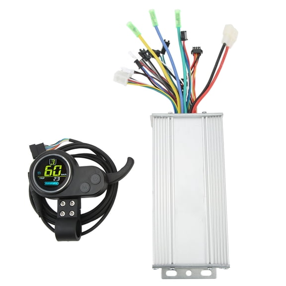 YAHHU 48V 60V 1000W Electric Scooter Motor Controller Kit with LCD Panel Thumb Throttle Bike Conversion Kit