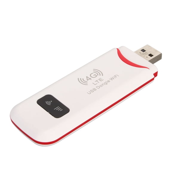 YAHHU 4G LTE USB Mobile WiFi Hotspot Portable Wireless Router with SIM Card Slot for Europe Asia Africa Middle East, High Speed 150Mbps Pocket Network Hotspot (5.1 x 3.1 in / 13 x 8 cm)