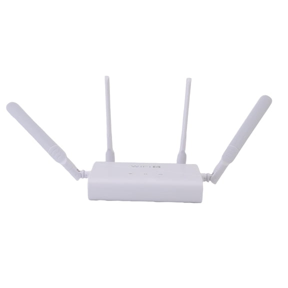 YAHHU 4G LTE WiFi 6 Wireless Router 300Mbps CPE Hotspot with SIM Card Slot and 4 Antennas 2.4G