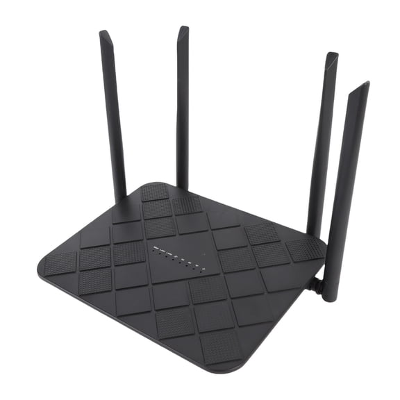 YAHHU 4G LTE Wireless Router 300Mbps Unlocked Mobile WiFi Hotspot Modem with SIM Card Slot 4 High-Gain Antennas 3 Network Ports Broadband Support 32 Devices 9.4 inches / 23.8 cm Long
