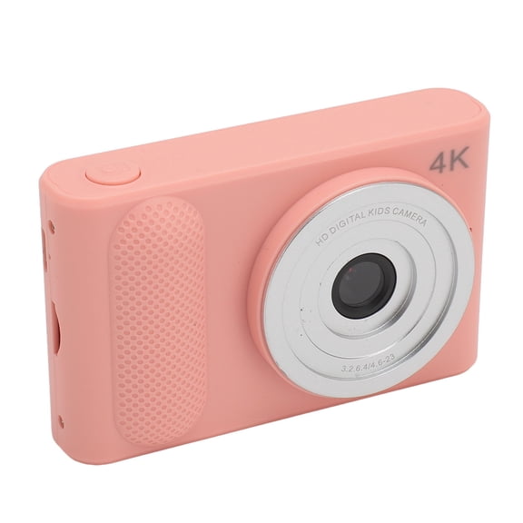 YAHHU 4K Digital Camera 48MP HD 16X Zoom Autofocus Portable Pocket Micro SLR Camera with 2.4 Inch Screen Pink