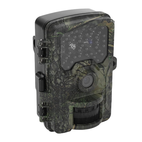 YAHHU 4K Trail Camera 16MP Night Vision Hunting Game Monitor IP66 Waterproof 0.3s Trigger Time 2.0 Inch Screen for Wildlife Scouting and Outdoor Security Monitoring