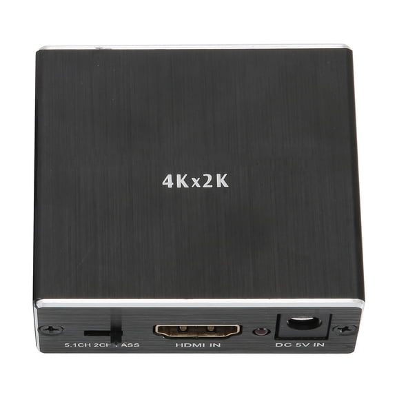 YAHHU 4K X 2K Audio Extractor for HDMI SPDIF 3.5mm Stereo Audio Extractor Converter Audio Splitter