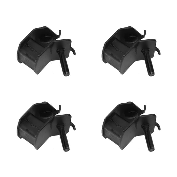 YAHHU 4PCS Generator Foot Pad Shock Absorbing Cushion for 168F 170F 2KW-3KW Diesel Gasoline Generator Damping Accessories Iron Anti Vibration Mounts Set