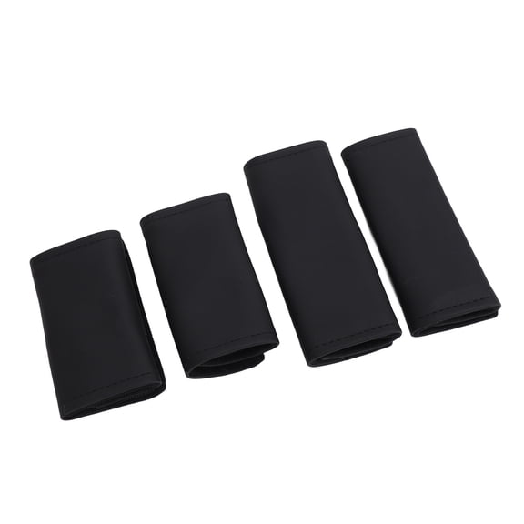 YAHHU 4Pcs Car Grab Handle Cover Faux Leather Waterproof Car Inside Door Handle Protector Replacement for Tesla Model 3 2017-2023 Model Y 2021-2023 (5.91 inches / 15 cm) Premium Auto Interior Parts
