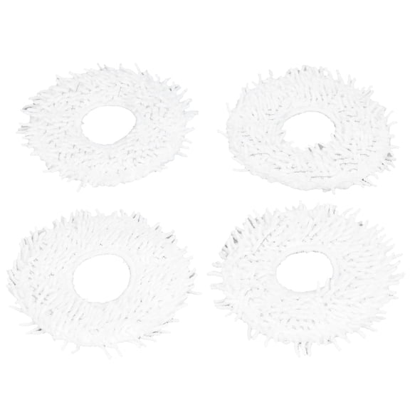 YAHHU 4Pcs Sweeper Replacement Mop Cloth Cleaning Pad Non Woven Attachments for Sweeper Robot [cite: 1, 11]