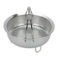 thumbnail image 1 of YAHHU 5.5" Stainless Steel Foldable Steam Basket – 304 Stainless, Oven & Dishwasher Safe, Multi‑Use Colander for Rice Cooker, Fryer & Microwave, 1 of 14