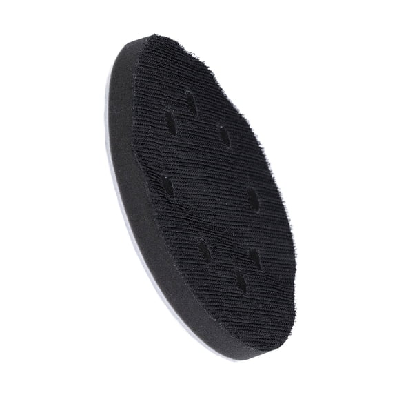 YAHHU 5 Inch 8 Holes Hook and Loop Soft Sponge Cushion Density Interface Pads for Sanding Machine Tray Dustless Sander Polishing Buffer Backing Pad Saver 5" / 12.7 cm Dual Action Buffer Protectors