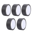 thumbnail image 1 of YAHHU 5 Pack Masking Tape 1.38 in x 65.6 ft, Easy Tearing Water Proof Writable Painters Tapes for Auto Body Painting Arts Crafts Decorations, Black, 1 of 9