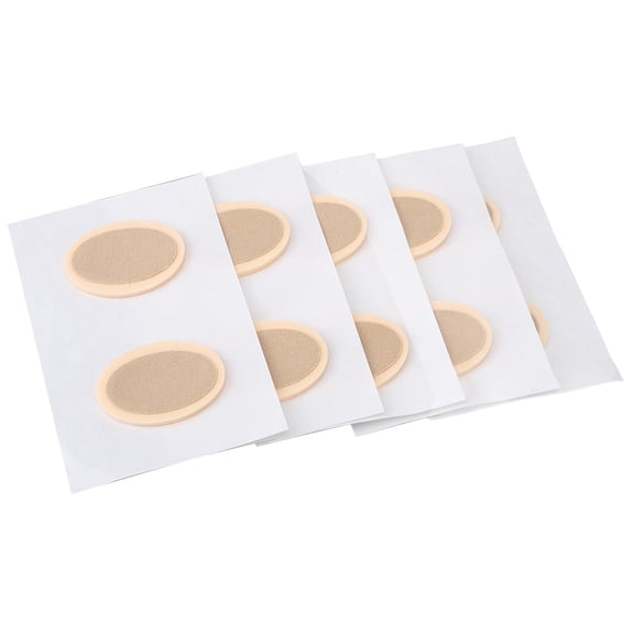YAHHU 5 Pairs Foot Callus Cushion Pad Abrasion Proof Soft Foot Protector Reducing Heel Pain Corn Cushions Patches, 5.91 inches / 15.00 cm
